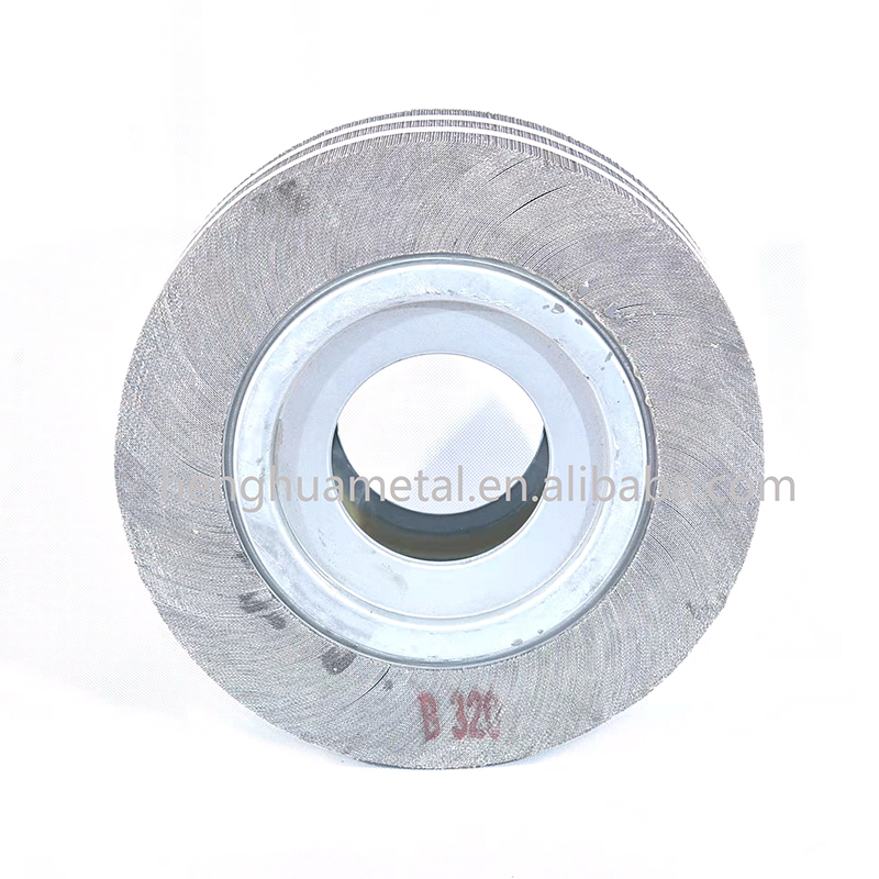 Rueda de aleta de ranura en U