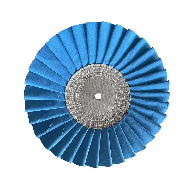 Rueda de viento plegable azul